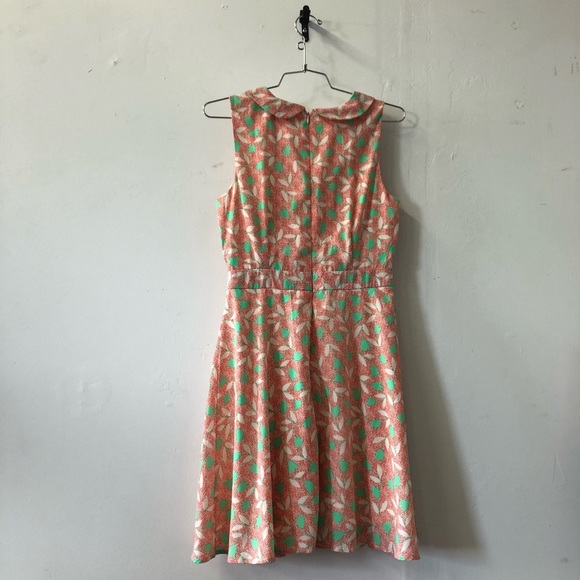 Pink owl tulip print dress - Picture 6 of 6
